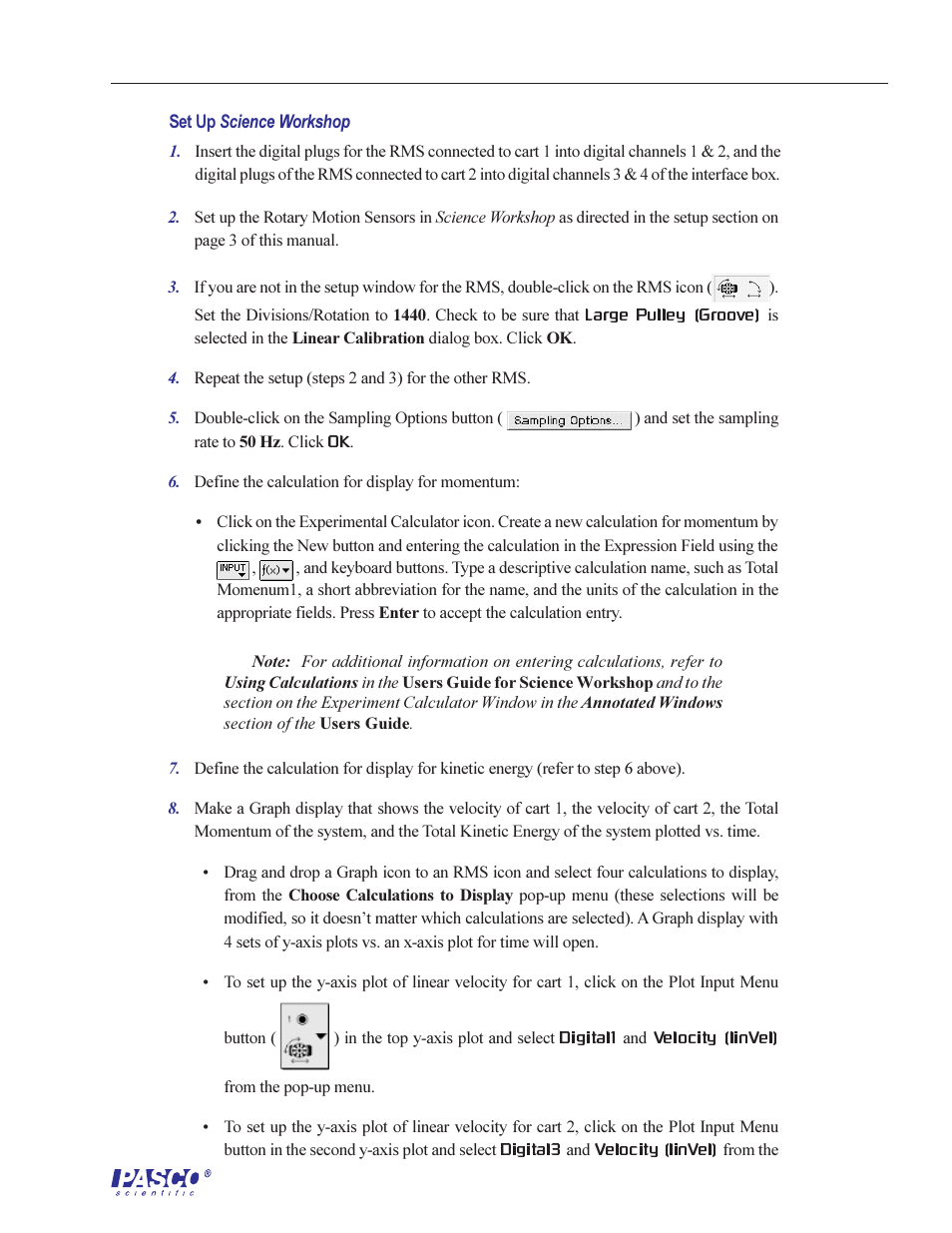 PASCO ME-6569 RMS_IDS KIT User Manual | Page 23 / 36
