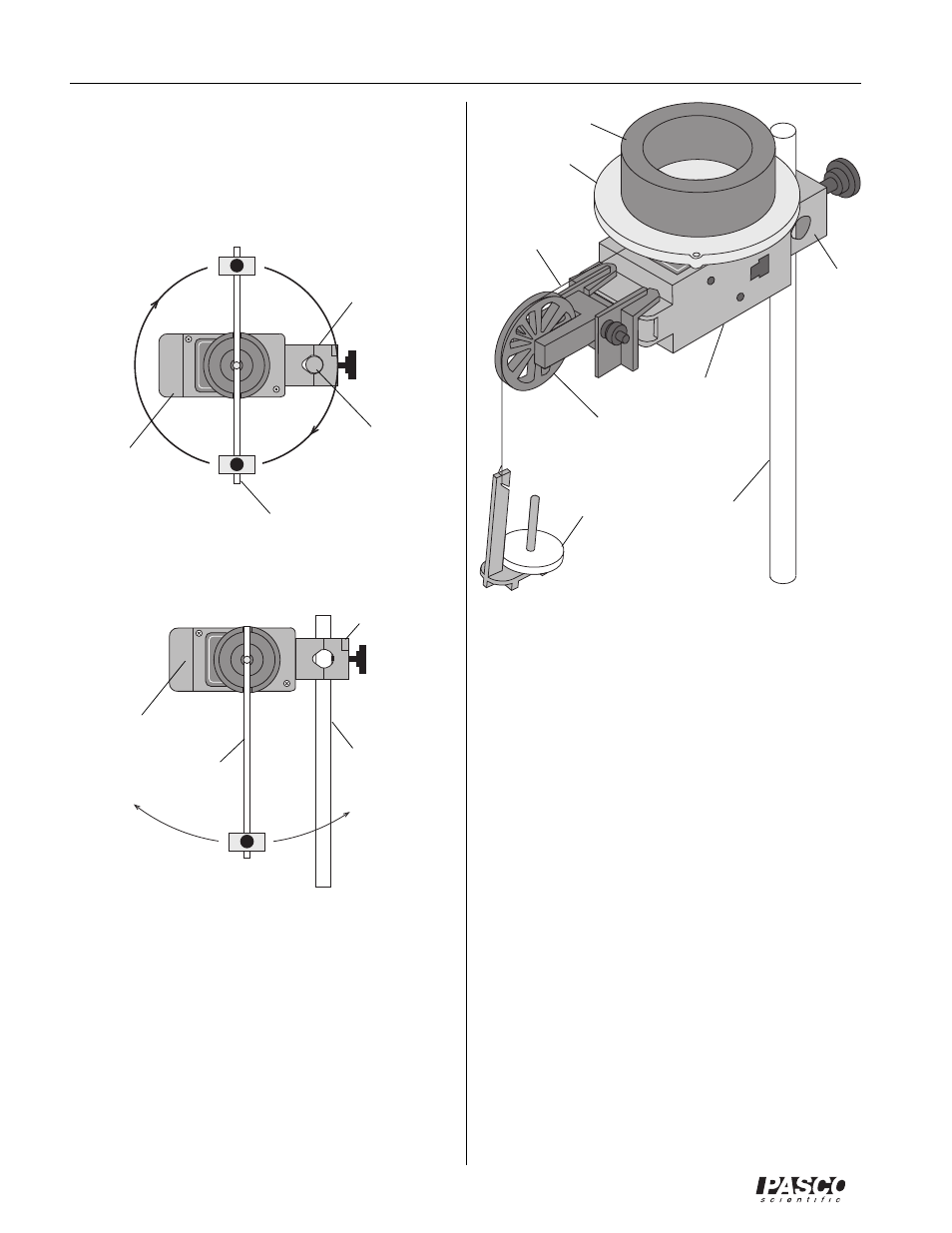 Using the rod, Using the disk and ring, Limited warranty | PASCO CI-6691 MINI-ROTATIONAL ACCESSORY User Manual | Page 2 / 2