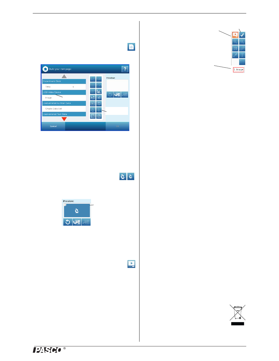 Capture, More information, Technical support | PASCO PS-2343 USB Camera User Manual | Page 2 / 2