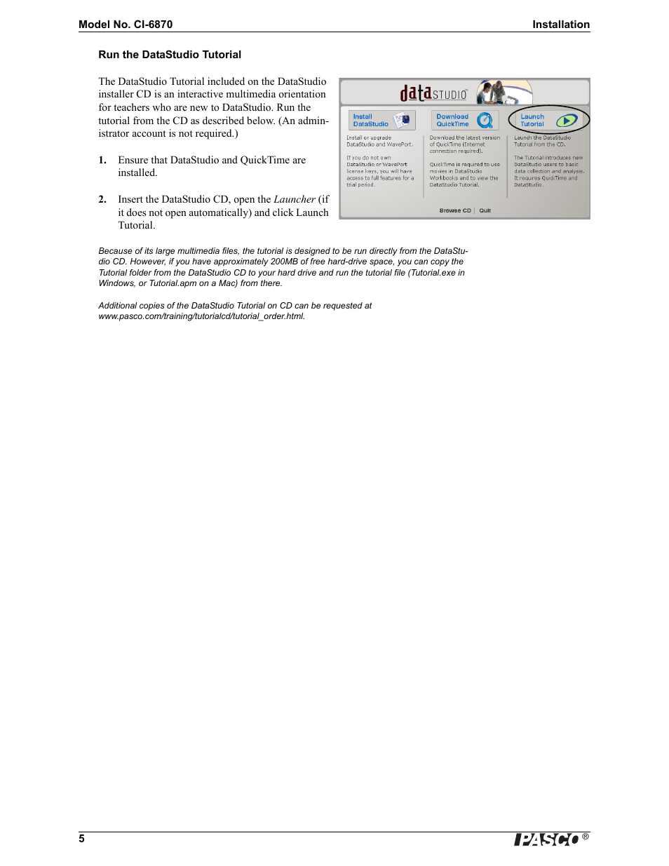 PASCO DataStudio New Features Guide User Manual | Page 5 / 13