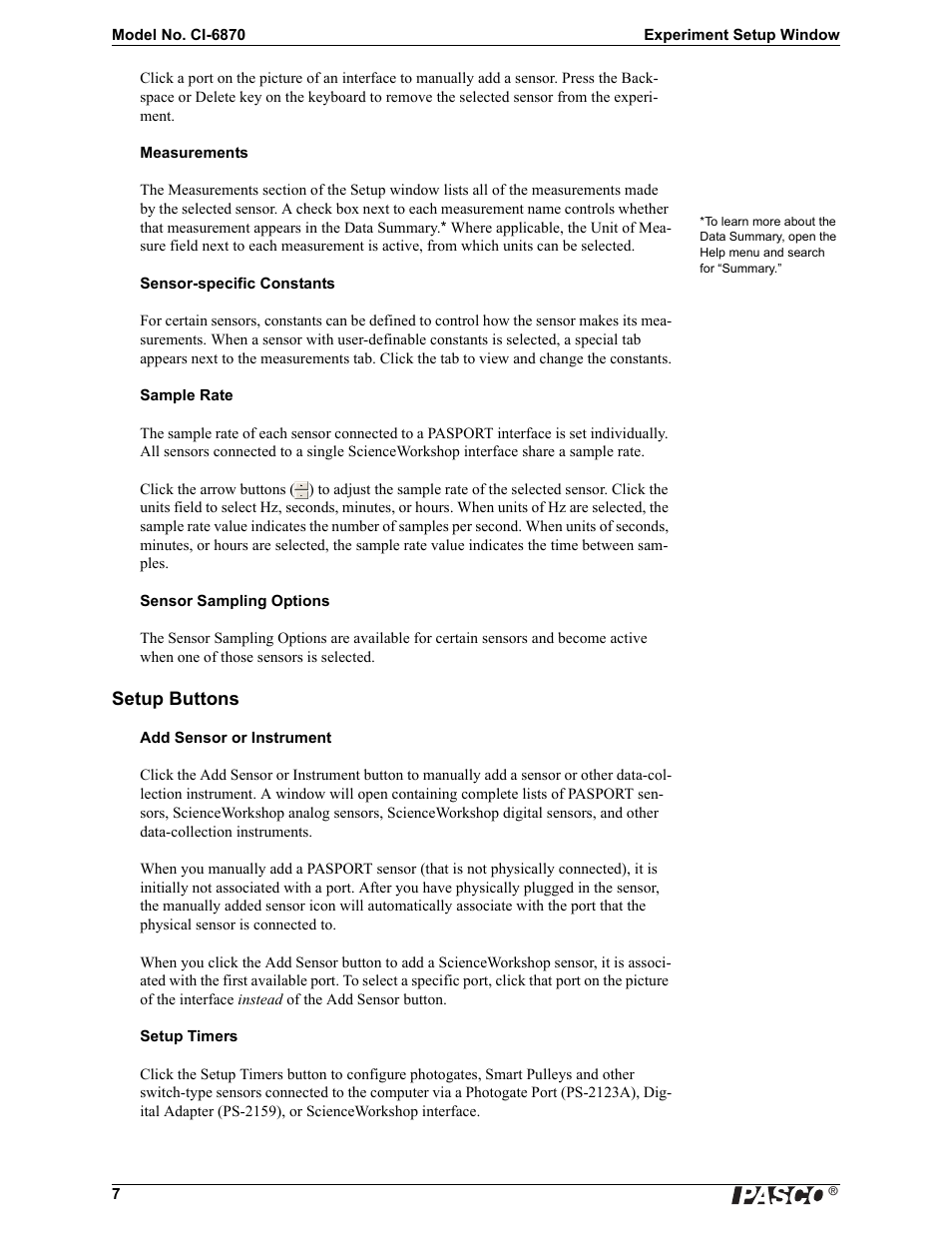PASCO DataStudio New Features Guide User Manual | Page 7 / 13