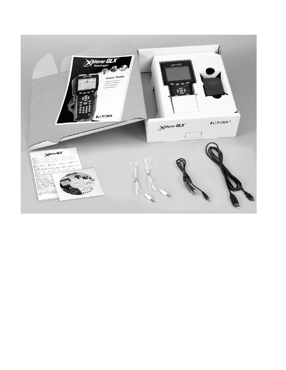 Included equipment | PASCO Xplorer-GLX Users’ Guide User Manual | Page 10 / 152