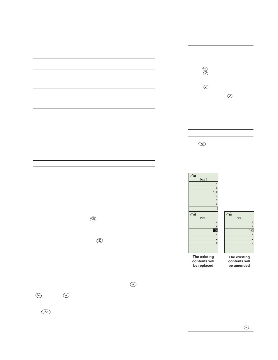 Naming manually entered data and adding units, Editing an existing data set | PASCO Xplorer-GLX Users’ Guide User Manual | Page 40 / 152