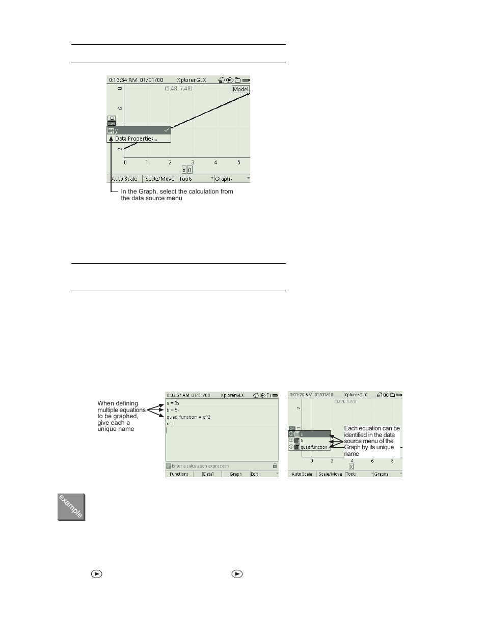 Sensor-based calculations | PASCO Xplorer-GLX Users’ Guide User Manual | Page 51 / 152