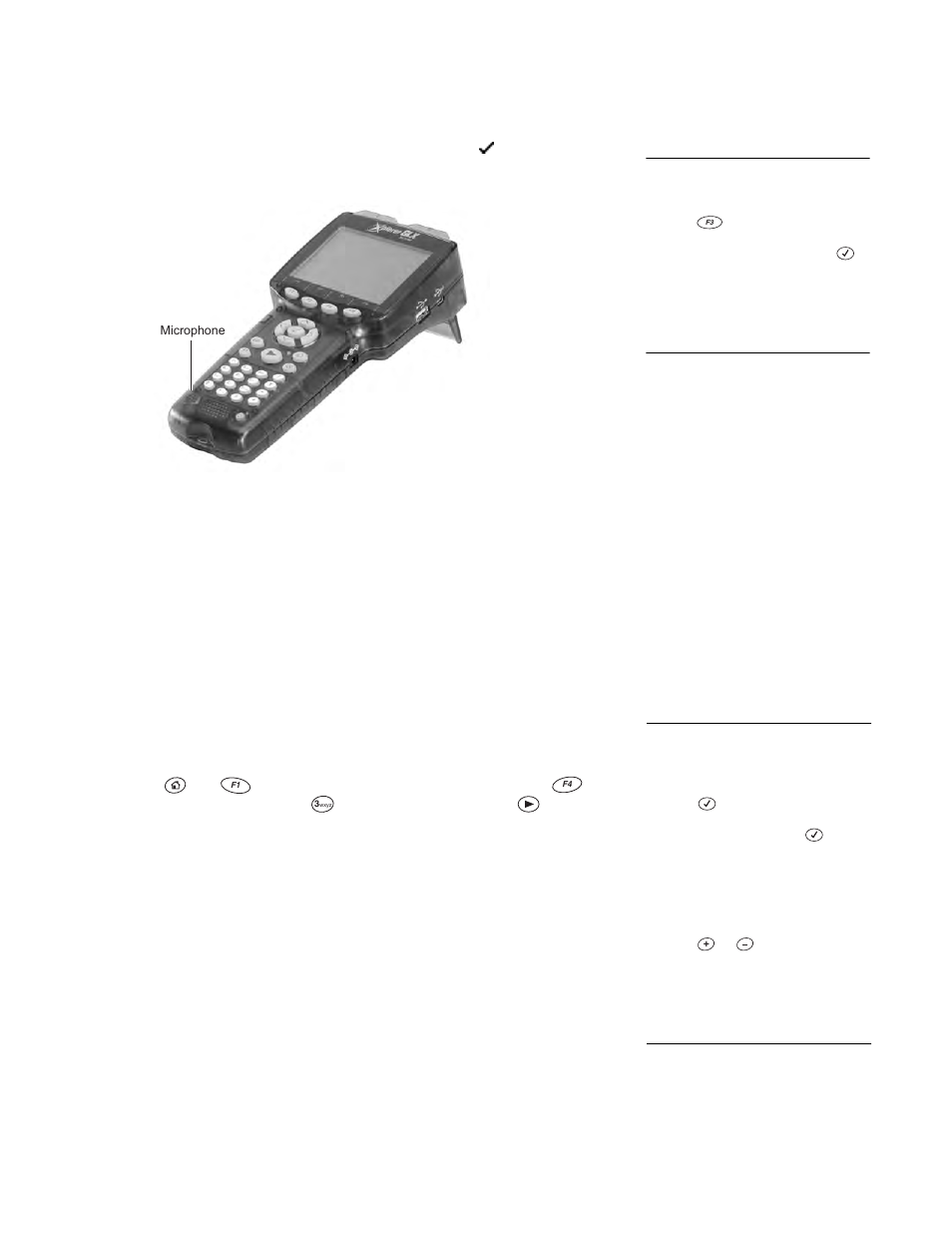 F3 microphone | PASCO Xplorer-GLX Users’ Guide User Manual | Page 64 / 152