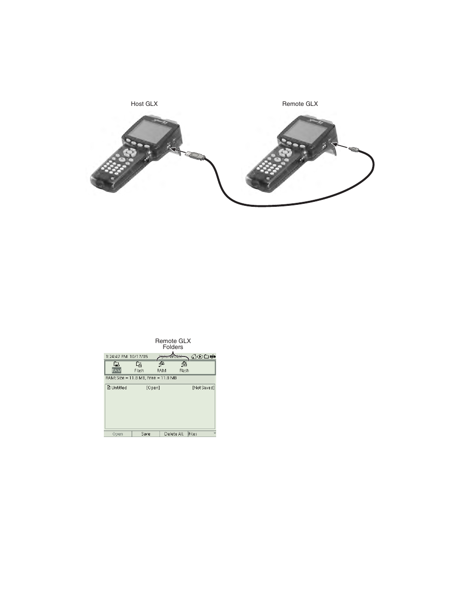 Glx-to-glx file transfer, 84 and | PASCO Xplorer-GLX Users’ Guide User Manual | Page 90 / 152