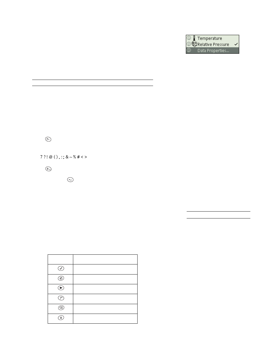 Accessing data properties, Multipress text input mode, Using a usb keyboard | E “multipress text input mode” on | PASCO Xplorer-GLX Users’ Guide User Manual | Page 96 / 152