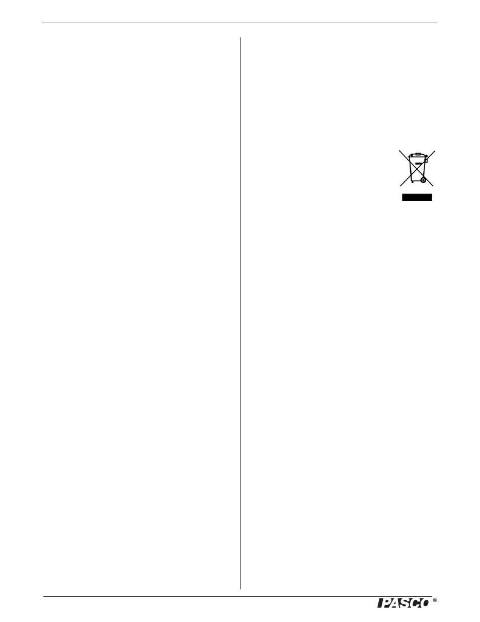 Technical support | PASCO PS-2122 Turbidity Sensor User Manual | Page 4 / 4