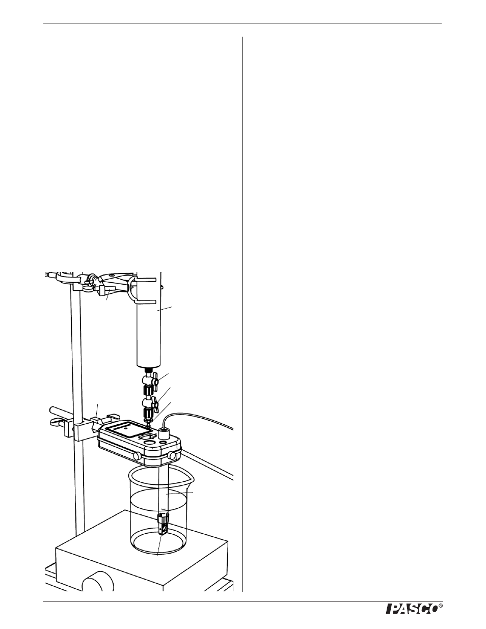 Introduction, Assembling the drop dispenser, Acid-base titration (calibration method) | PASCO PS-2117 Drop Counter User Manual | Page 2 / 4