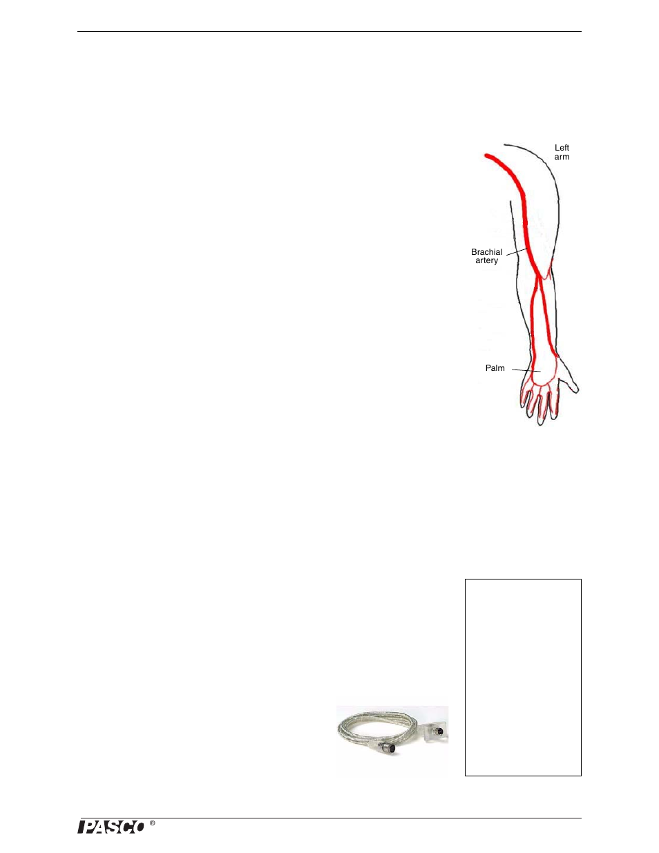 Introduction, About the sensor | PASCO PS-2209 Blood Pressure Sensor with Cuff User Manual | Page 2 / 7