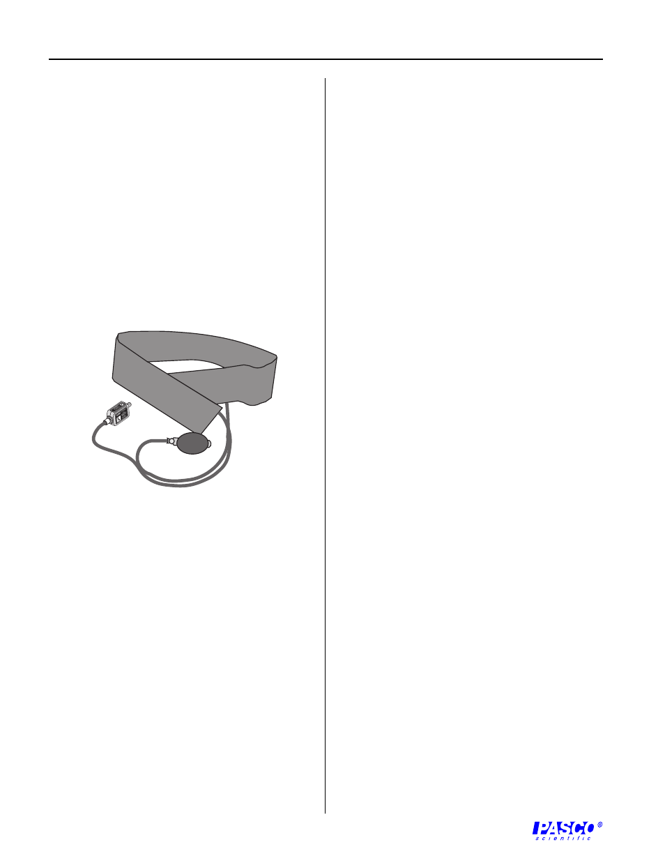 PASCO CI-6535 RESPIRATION RATE SENSOR User Manual | Page 2 / 6