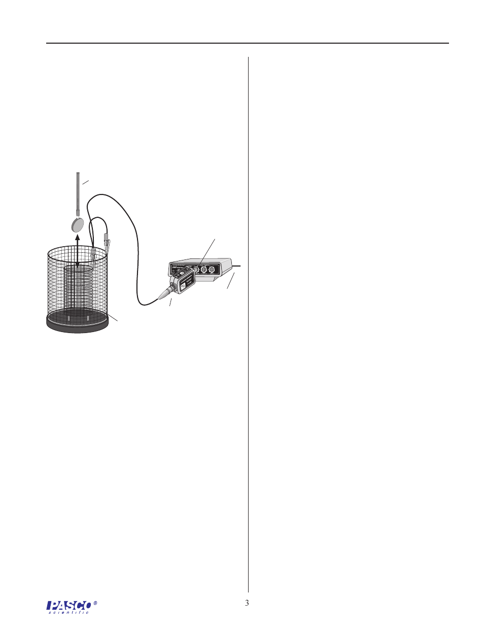PASCO CI-6555 CHARGE SENSOR User Manual | Page 3 / 4
