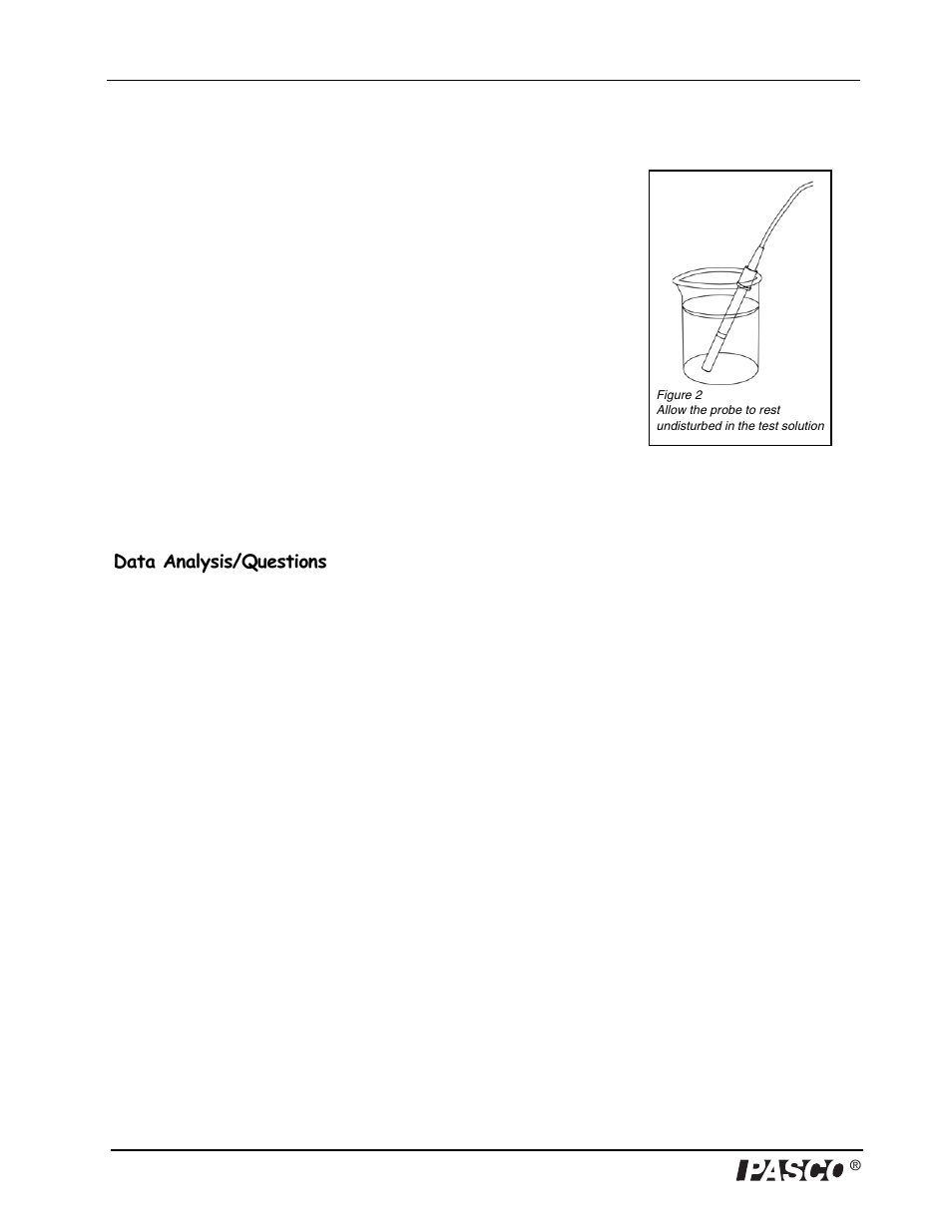 PASCO PS-2108 Dissolved Oxygen Sensor User Manual | Page 20 / 40