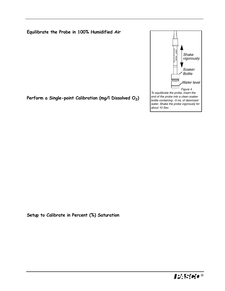 PASCO PS-2108 Dissolved Oxygen Sensor User Manual | Page 8 / 40