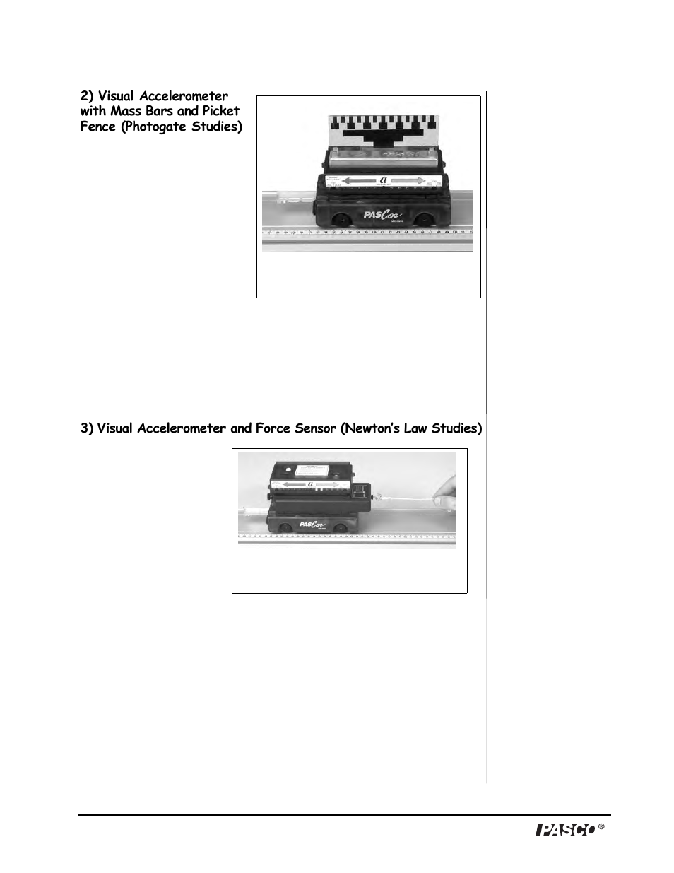PASCO PS-2128 Visual Accelerometer User Manual | Page 13 / 24