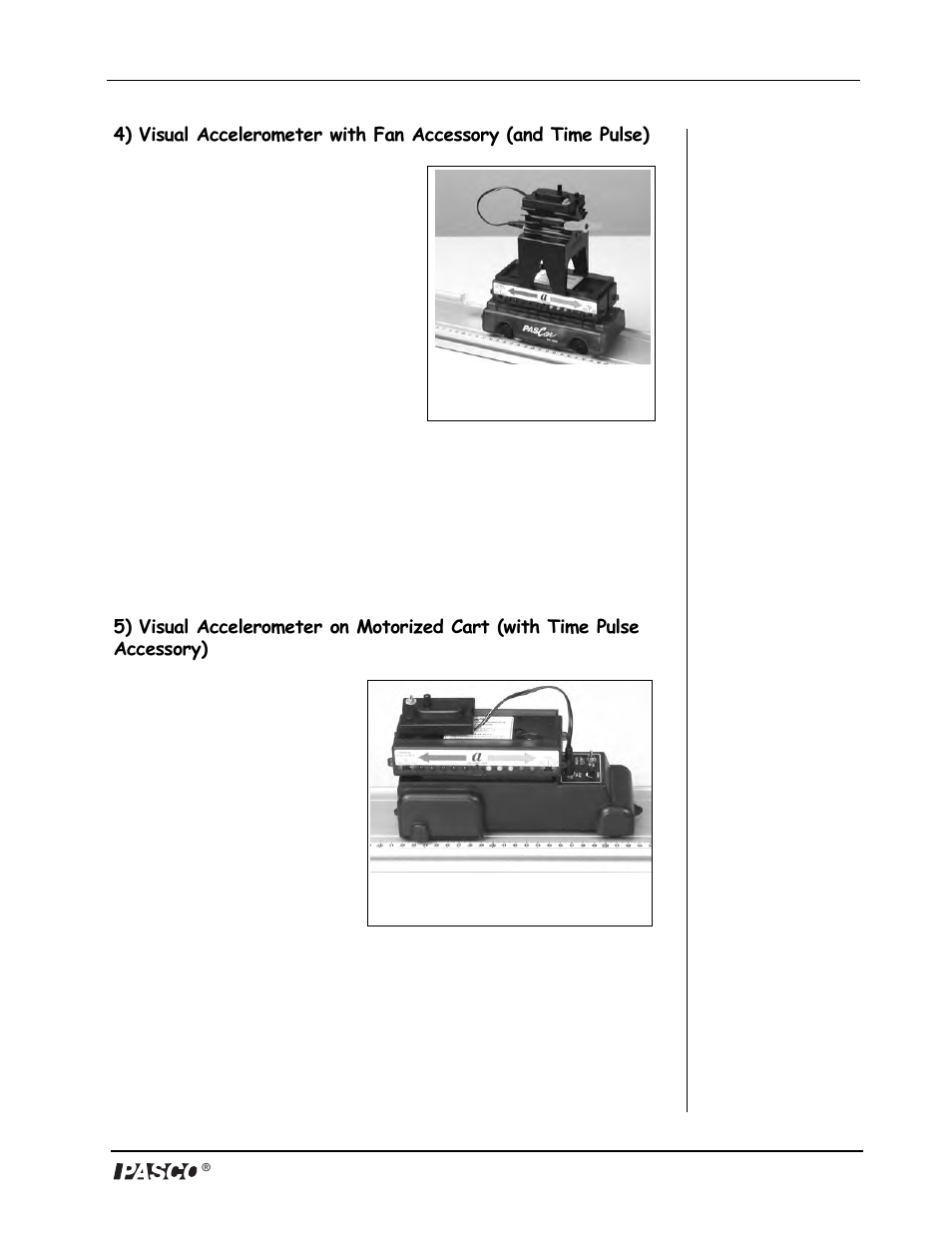 PASCO PS-2128 Visual Accelerometer User Manual | Page 14 / 24