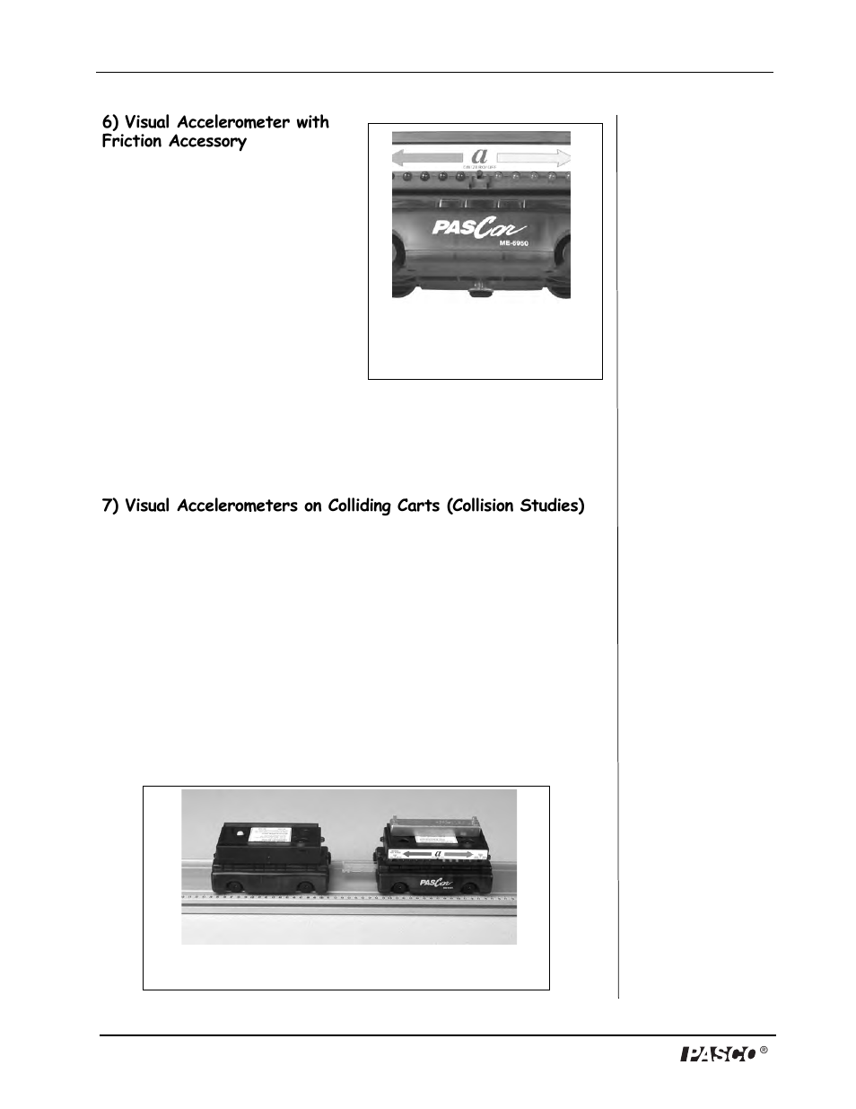 PASCO PS-2128 Visual Accelerometer User Manual | Page 15 / 24