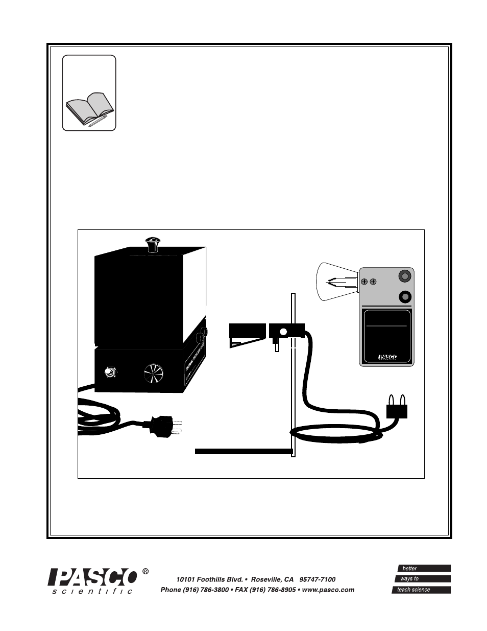 PASCO TD-8555 THERMAL RADIATION SYSTEM User Manual | 28 pages