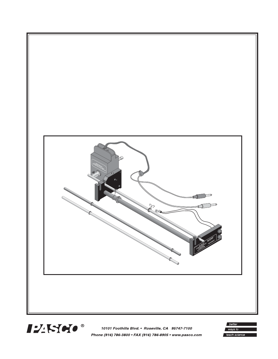 PASCO TD-8579A COMPUTER-BASED THERMAL EXPANSION APPARATUS User Manual | 14 pages