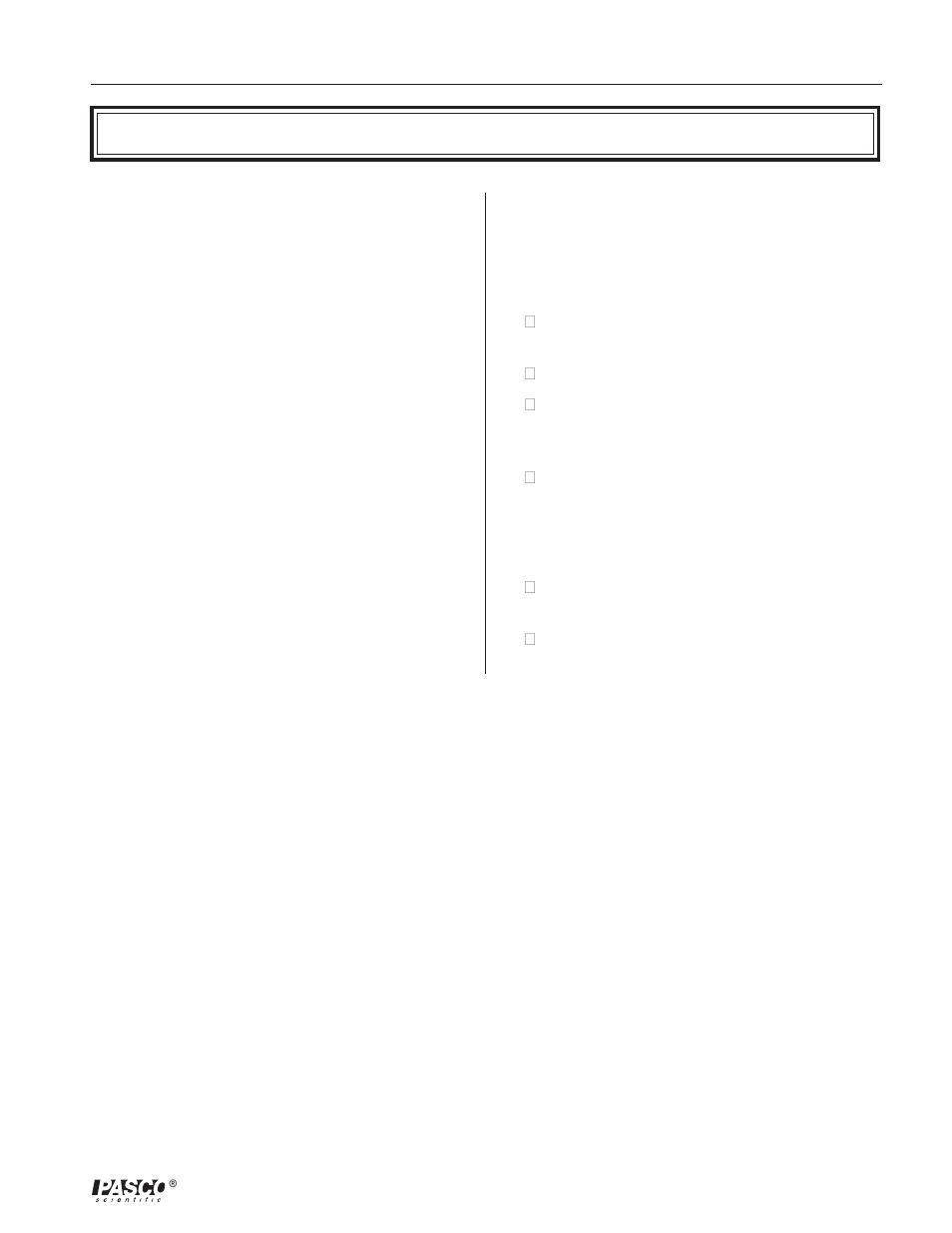 Technical support | PASCO TD-8579A COMPUTER-BASED THERMAL EXPANSION APPARATUS User Manual | Page 14 / 14