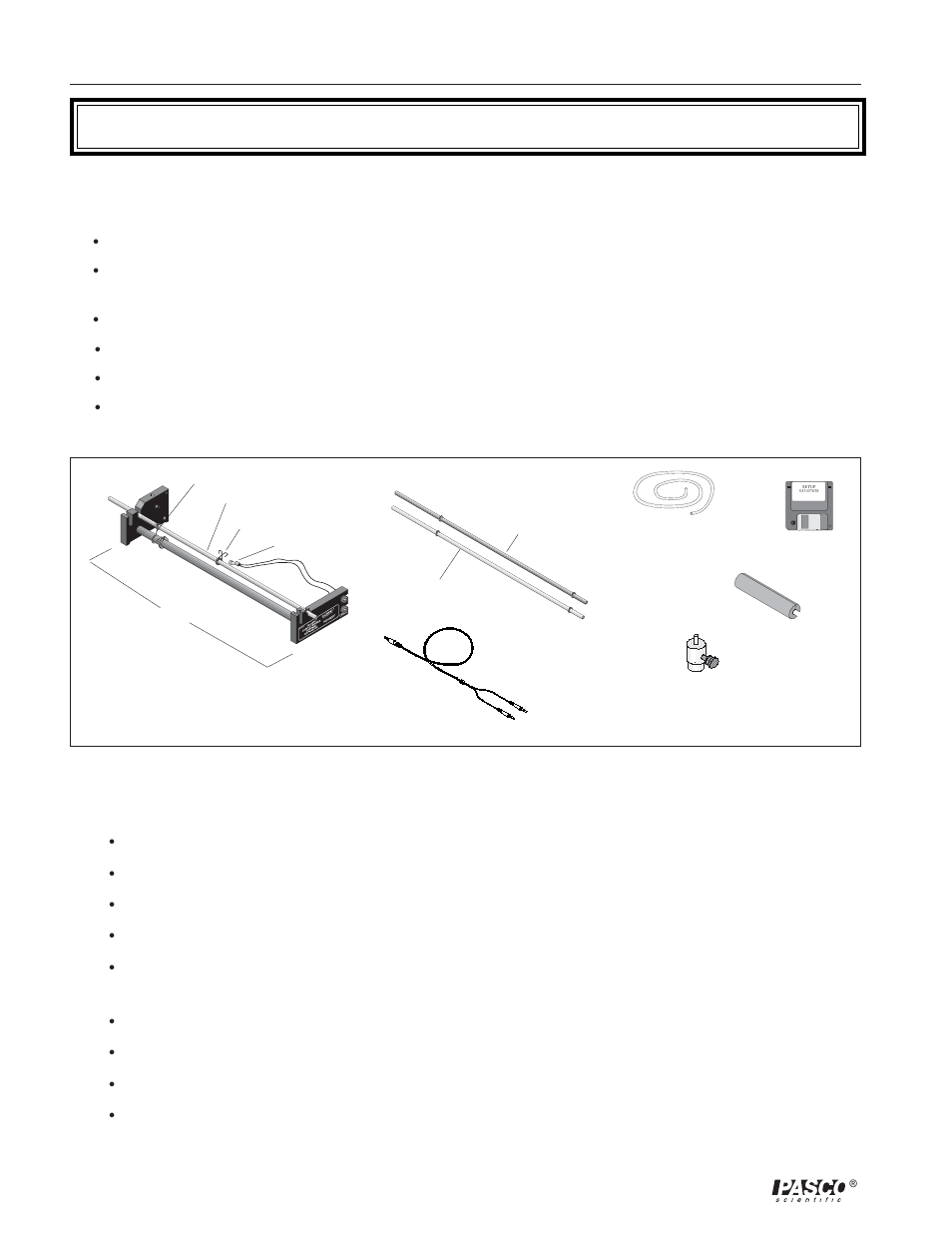 Equipment | PASCO TD-8579A COMPUTER-BASED THERMAL EXPANSION APPARATUS User Manual | Page 5 / 14