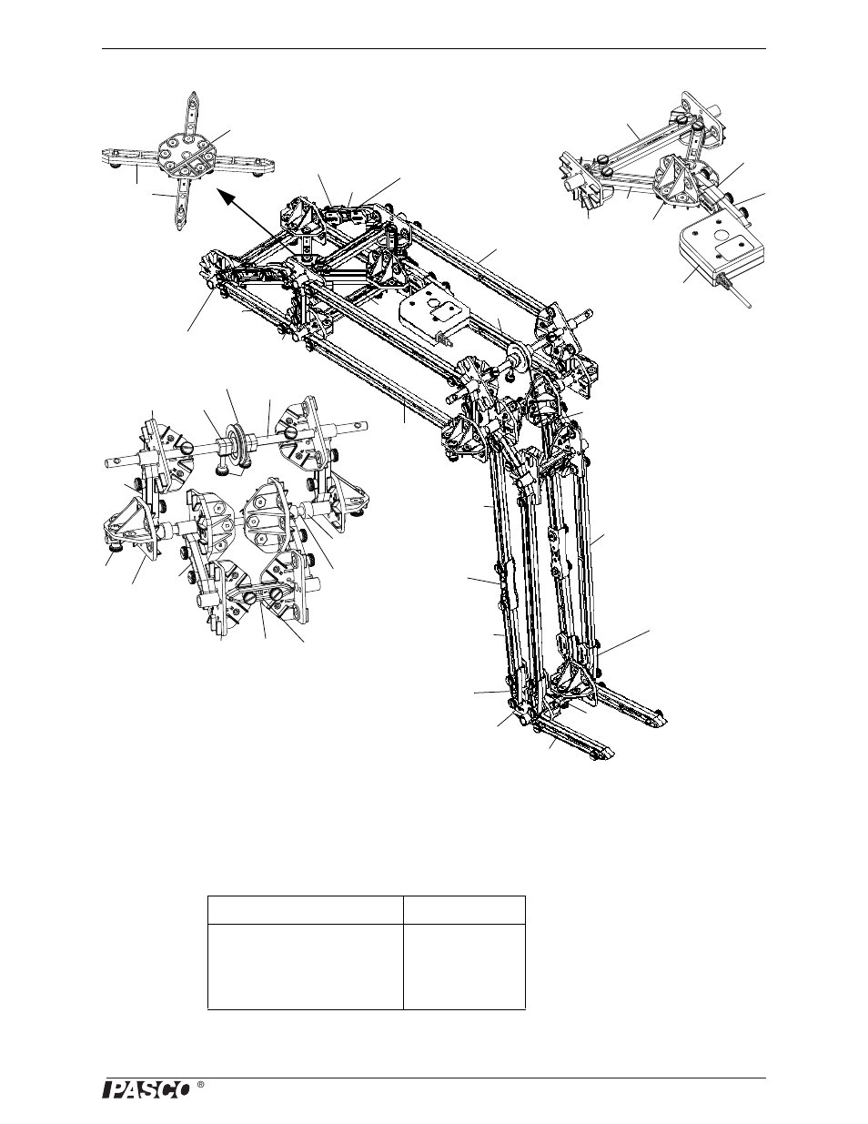 Human leg model | PASCO ME-6992B Advanced Structures Set User Manual | Page 17 / 58