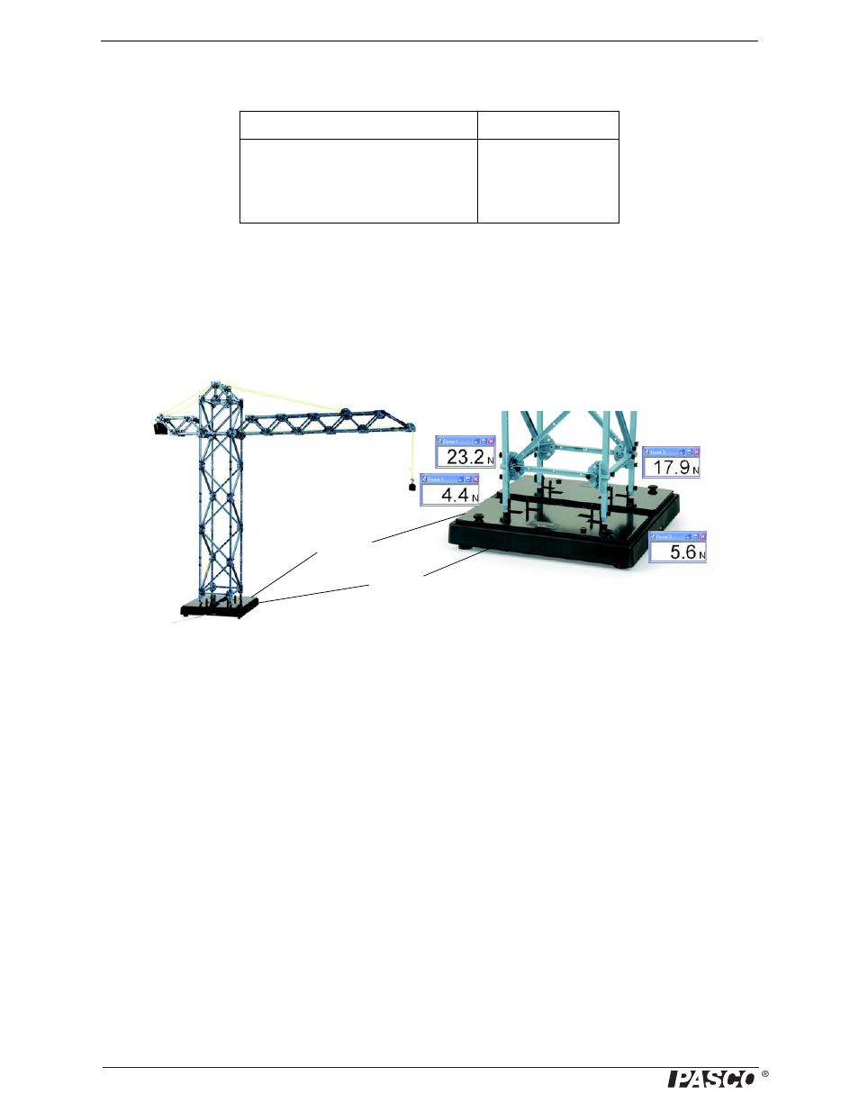 Tower crane: details | PASCO ME-6992B Advanced Structures Set User Manual | Page 24 / 58