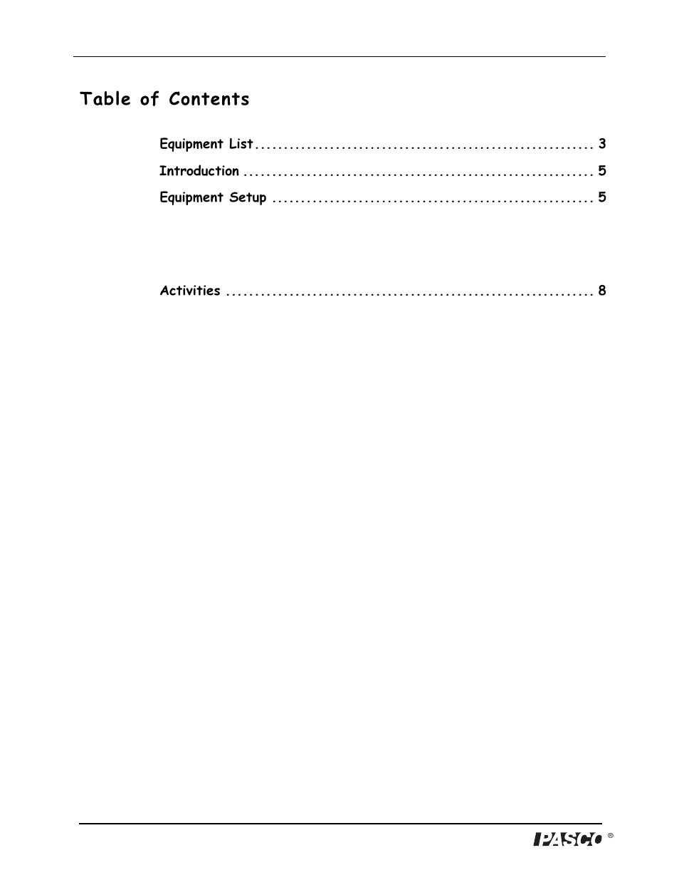 PASCO ME-9825A Matter Model User Manual | Page 2 / 10