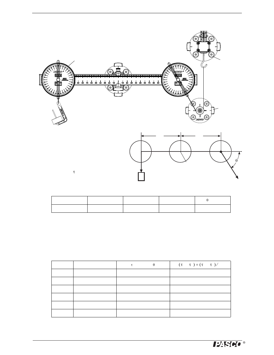 Procedure | PASCO ME-9502 Statics System User Manual | Page 38 / 94