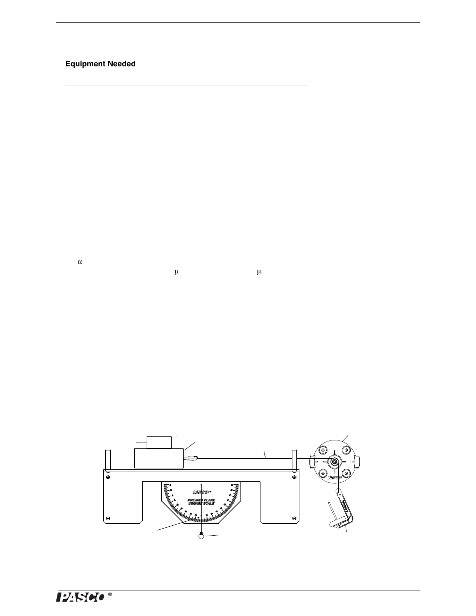 Exp. 8: sliding friction, Theory, Procedure | PASCO ME-9502 Statics System User Manual | Page 45 / 94
