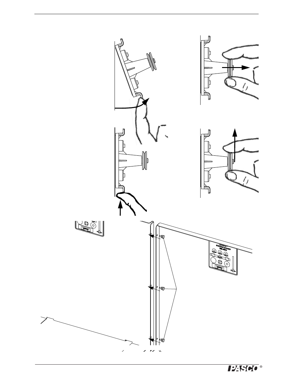 Important | PASCO ME-9502 Statics System User Manual | Page 6 / 94