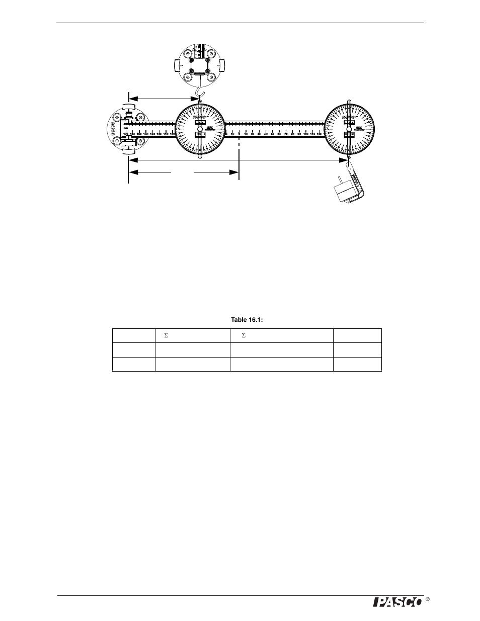 Data table, Questions, Data table questions | PASCO ME-9502 Statics System User Manual | Page 80 / 94