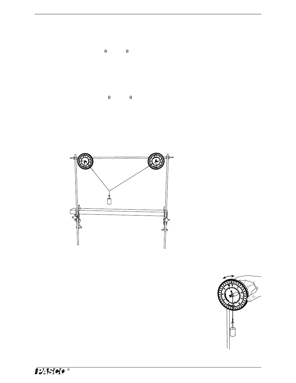 Procedure | PASCO ME-6855 Tension Protractor User Manual | Page 7 / 13