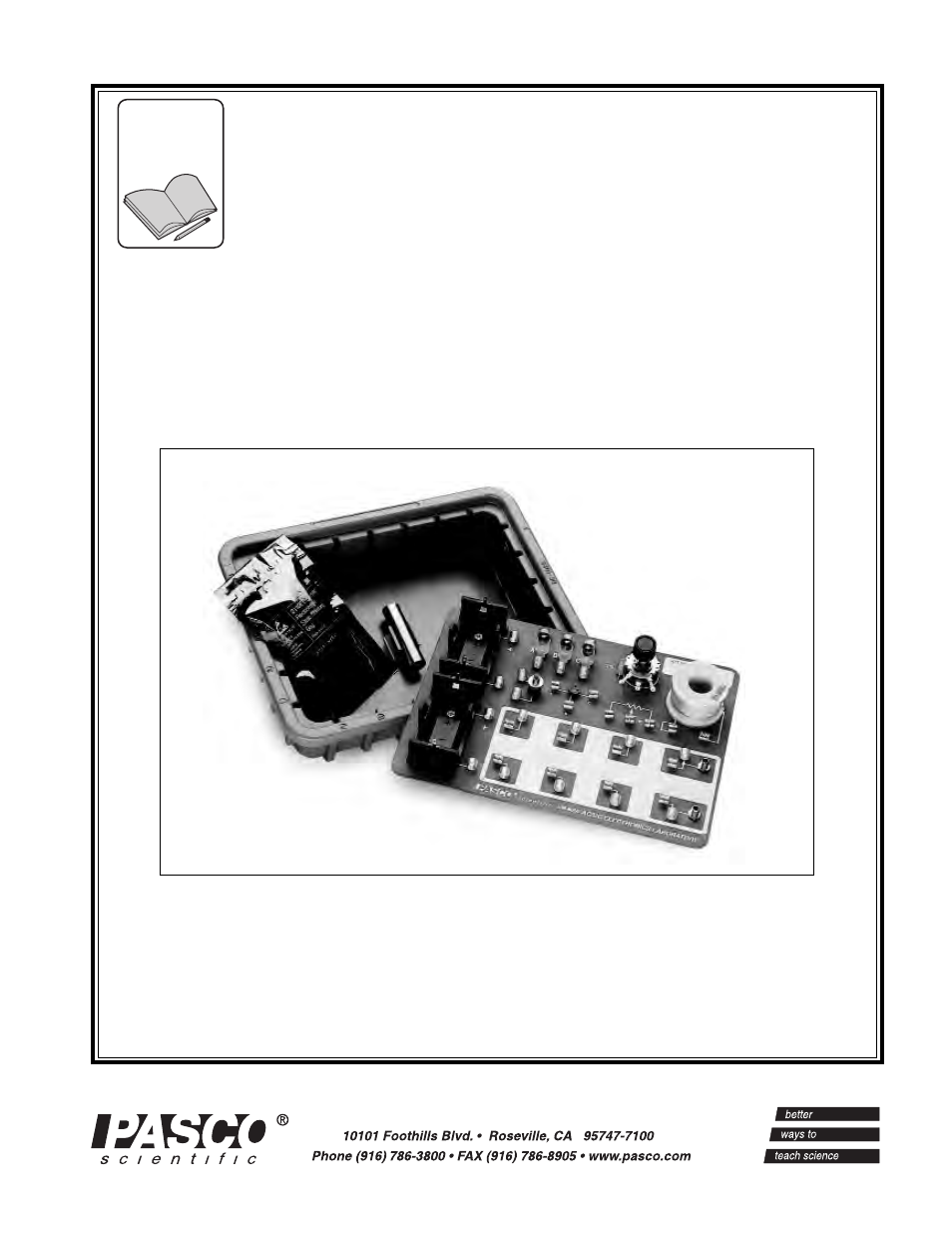 PASCO EM-8656 AC_DC ELECTRONICS LABORATORY User Manual | 126 pages