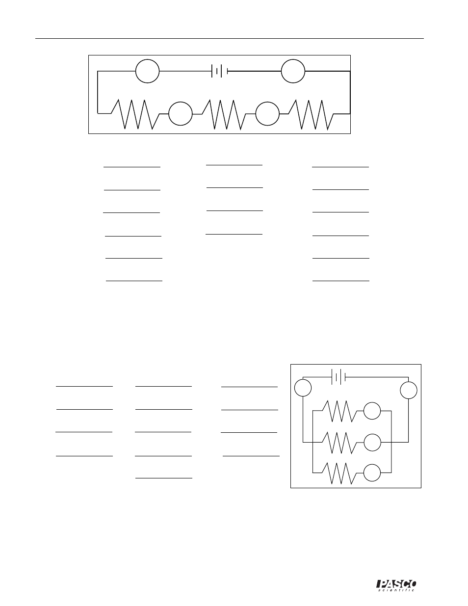 Parallel discussion | PASCO EM-8656 AC_DC ELECTRONICS LABORATORY User Manual | Page 24 / 126