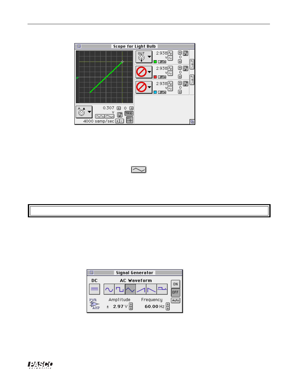 Part b – light bulb filament | PASCO EM-8656 AC_DC ELECTRONICS LABORATORY User Manual | Page 37 / 126