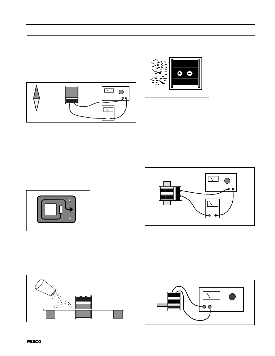 Experiments, Nature of magnetic field from an electro- magnet, Solenoid | PASCO SF-8616_8617 COILS SET User Manual | Page 5 / 20