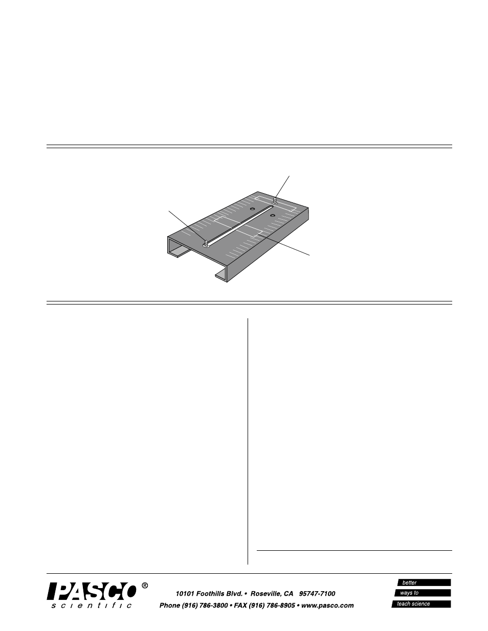 PASCO EM-6715 Helmholtz Coil Base User Manual | 4 pages