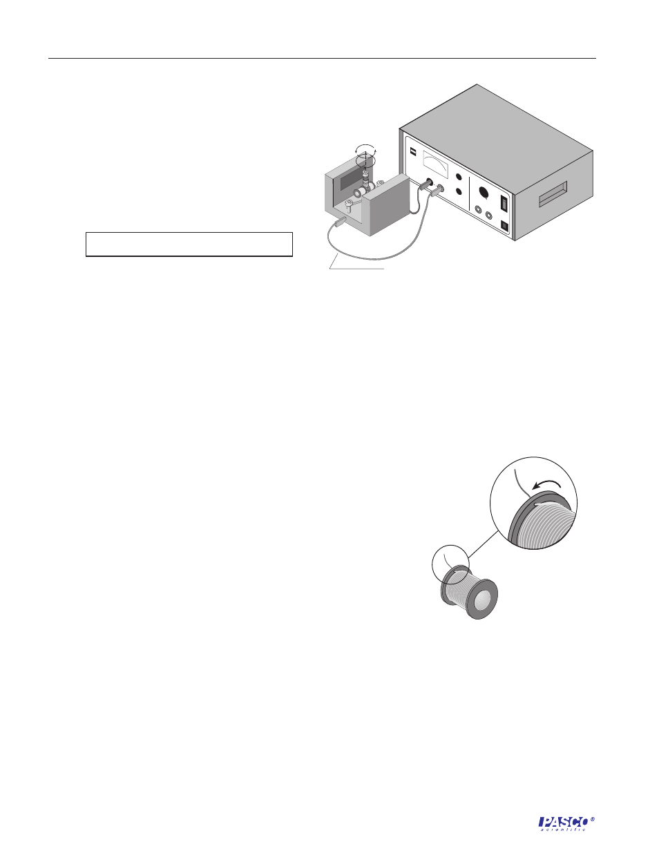 Procedure—part a, Wire connected to + terminal of power supply | PASCO SE-8658A PERMANENT MAGNET MOTOR User Manual | Page 12 / 34