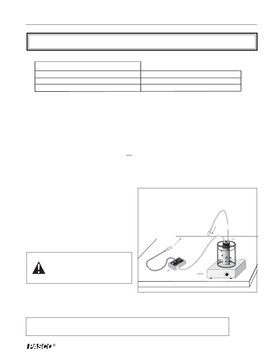 Experiment 4: combined gas law (gay-lussac’s ), Theory, Setup | PASCO TD-8572 HEAT ENGINE_ GAS LAW APPARATUS User Manual | Page 13 / 23