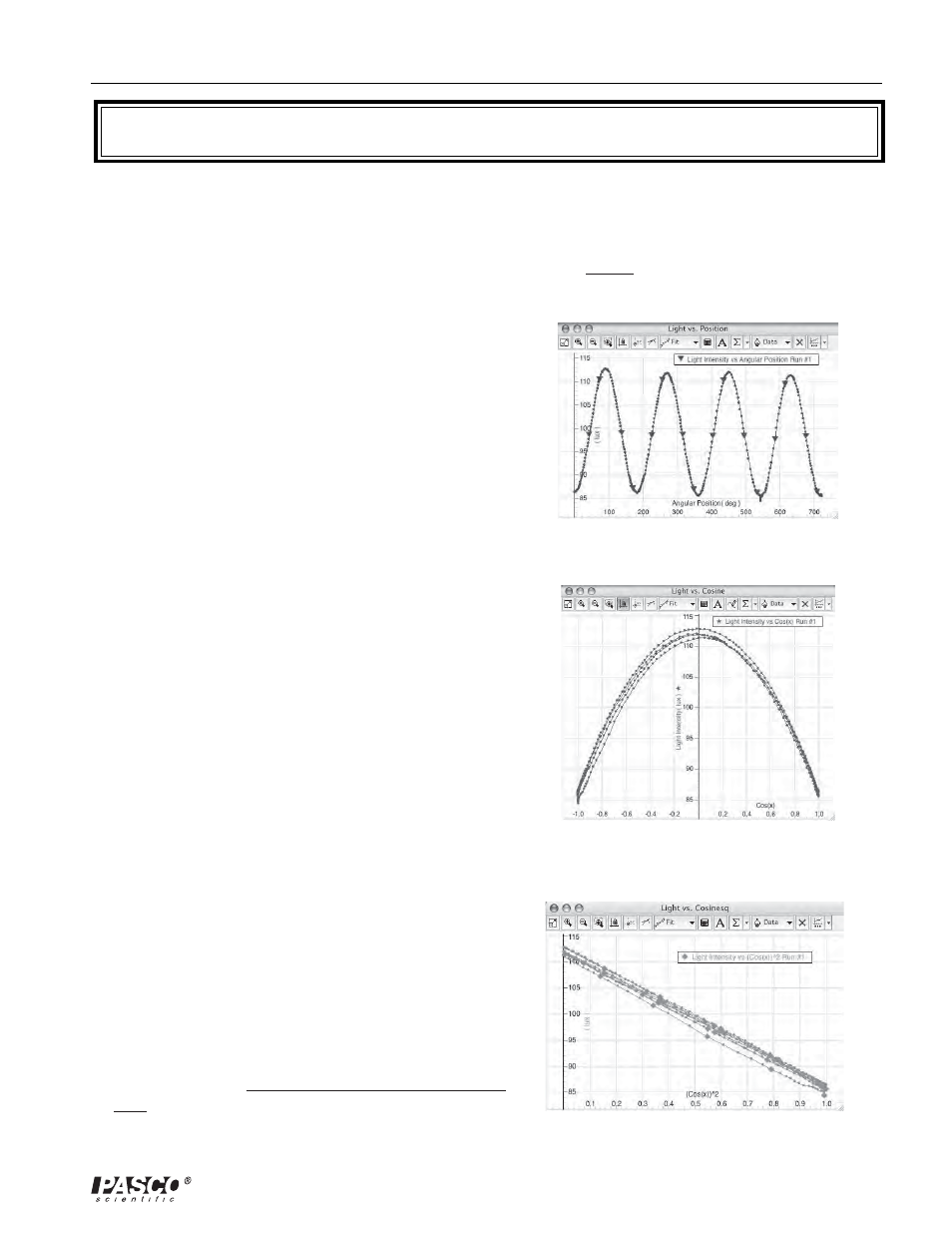 Teacher’s guide | PASCO OS-8533A POLARIZATION ANALYZER User Manual | Page 14 / 16