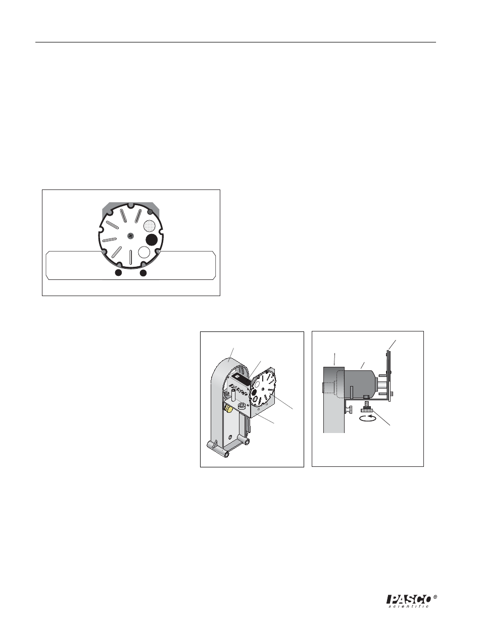 Using the aperature bracket | PASCO OS-8533A POLARIZATION ANALYZER User Manual | Page 7 / 16