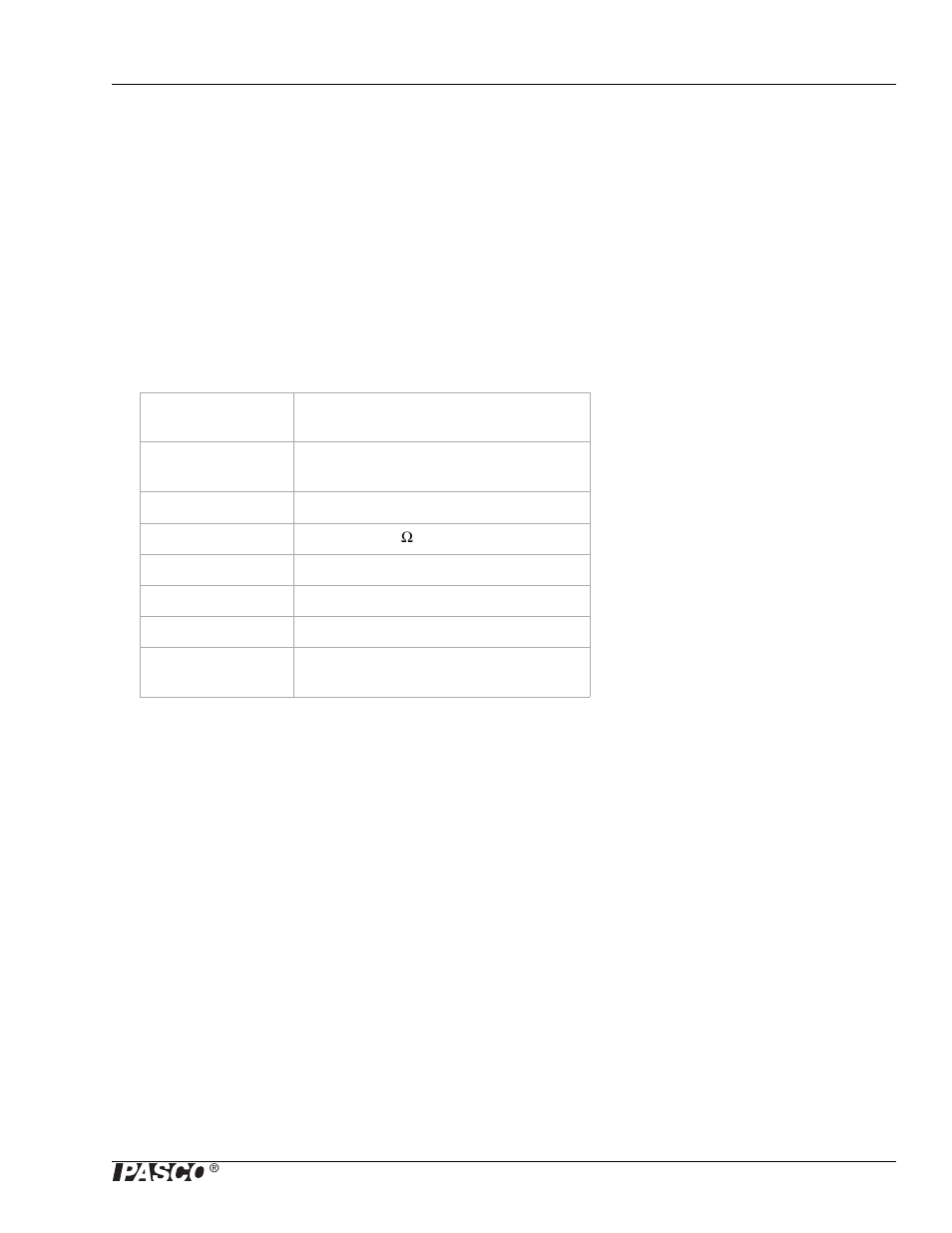 Specifications | PASCO WA-9867 Sine Wave Generator User Manual | Page 9 / 32