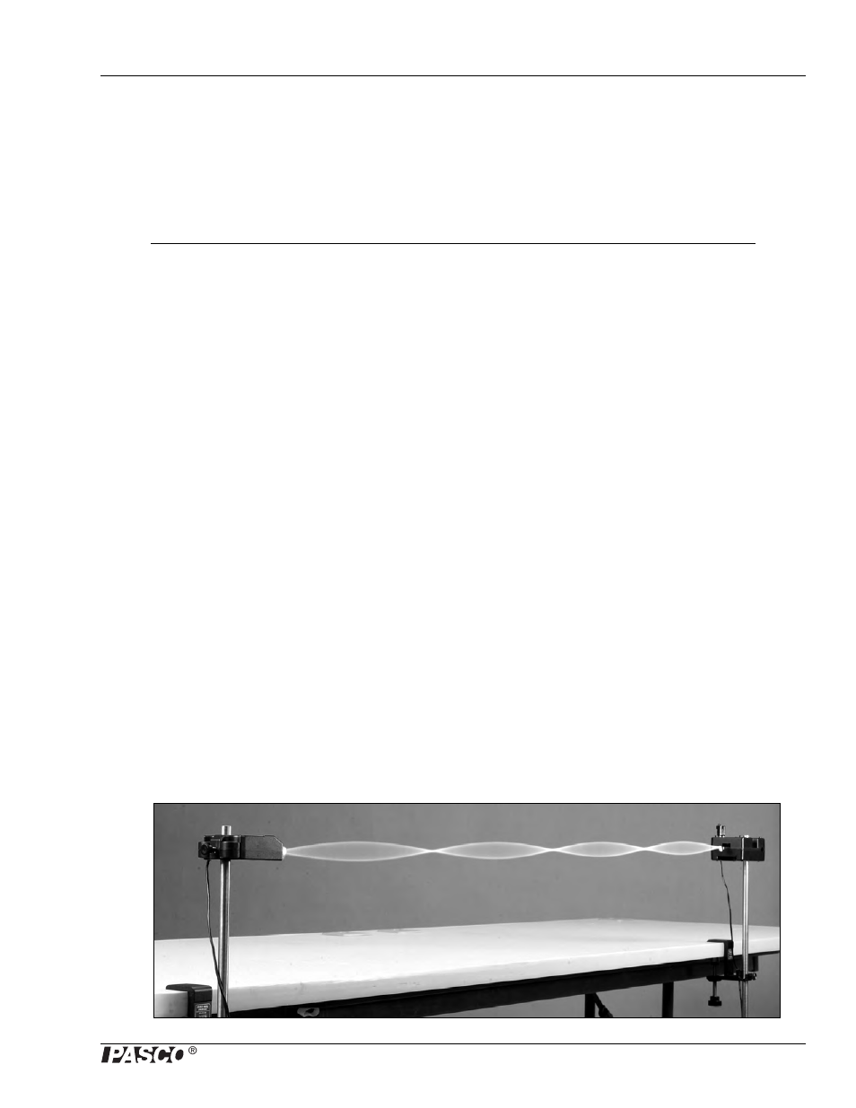 Experiment 1, Wave speed, Introduction | Procedure | PASCO WA-9857 String Vibrator User Manual | Page 13 / 26