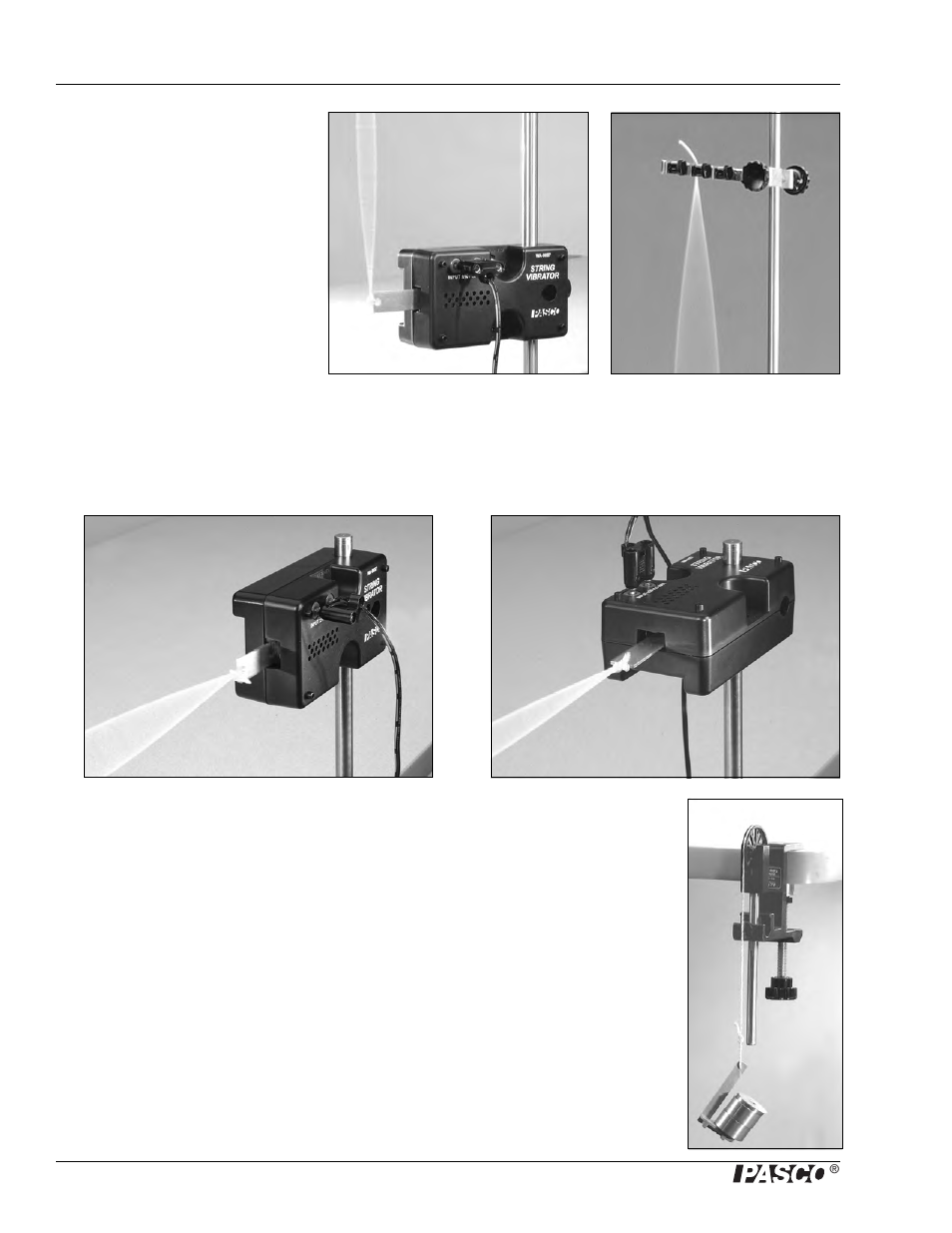 PASCO WA-9857 String Vibrator User Manual | Page 6 / 26