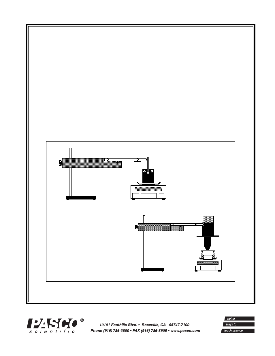 PASCO SF-8607_08 Basic Current Balance User Manual | 14 pages