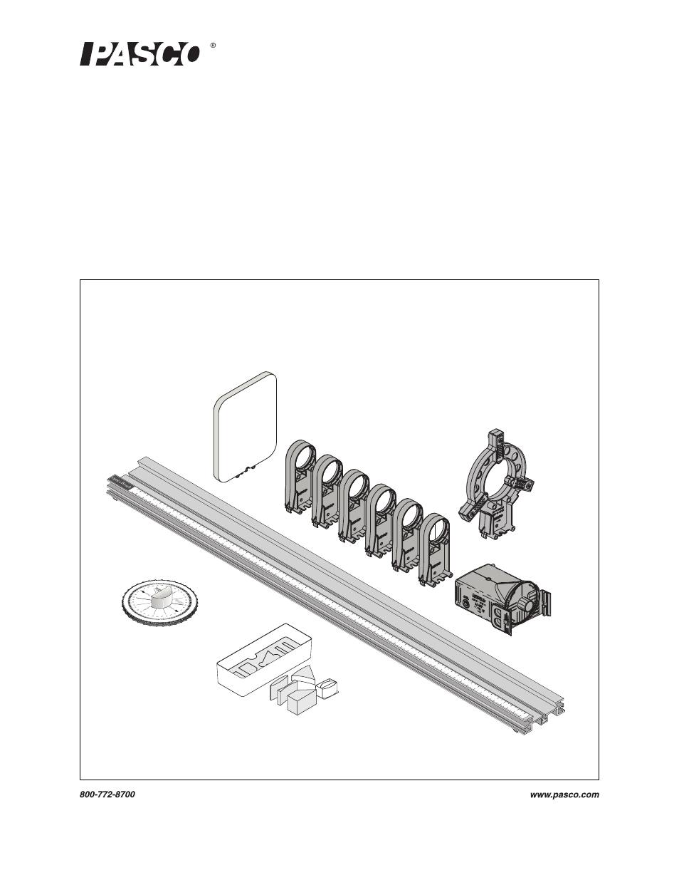 PASCO OS-8515C Basic Optics System User Manual | 71 pages