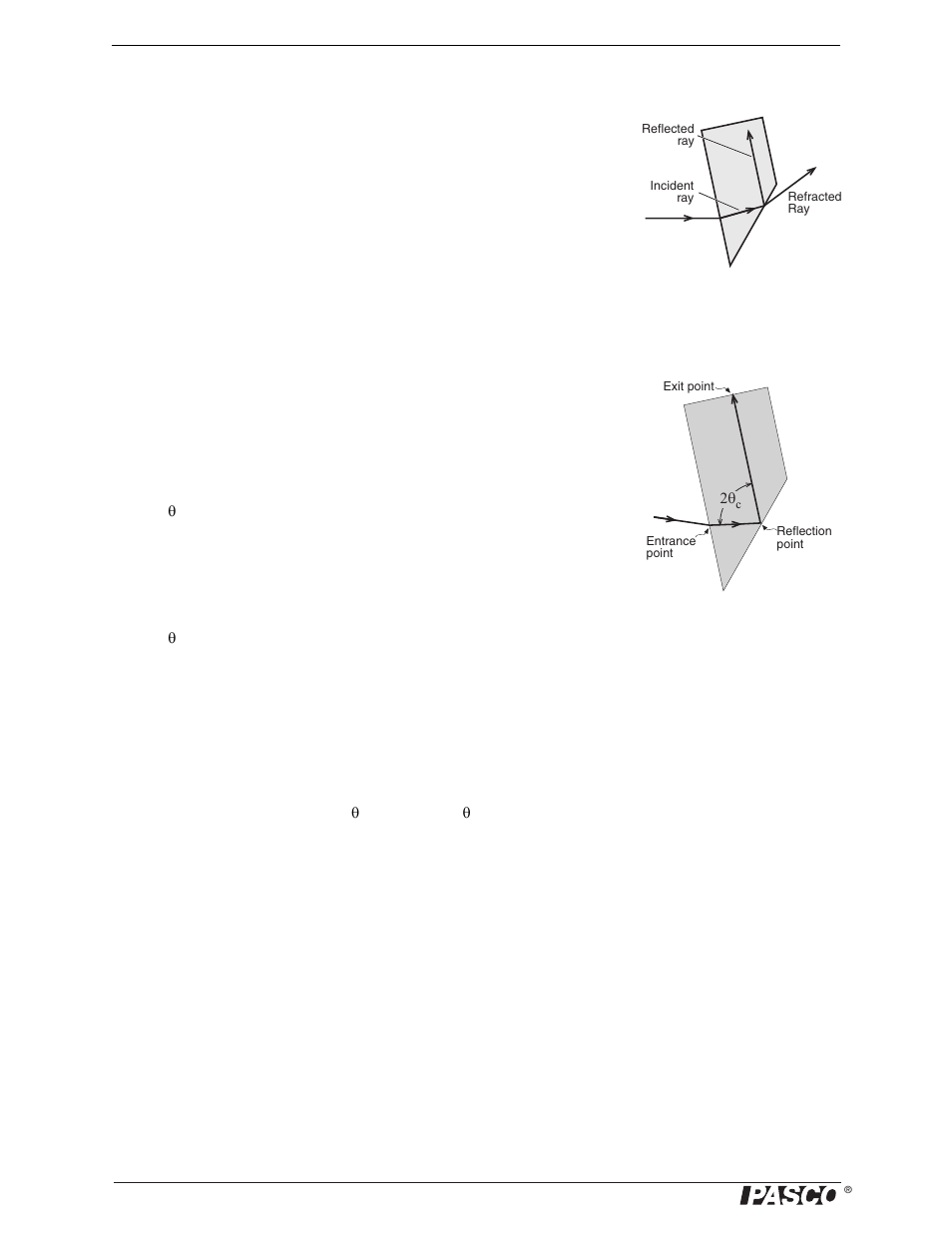 Procedure, Questions | PASCO OS-8515C Basic Optics System User Manual | Page 18 / 71