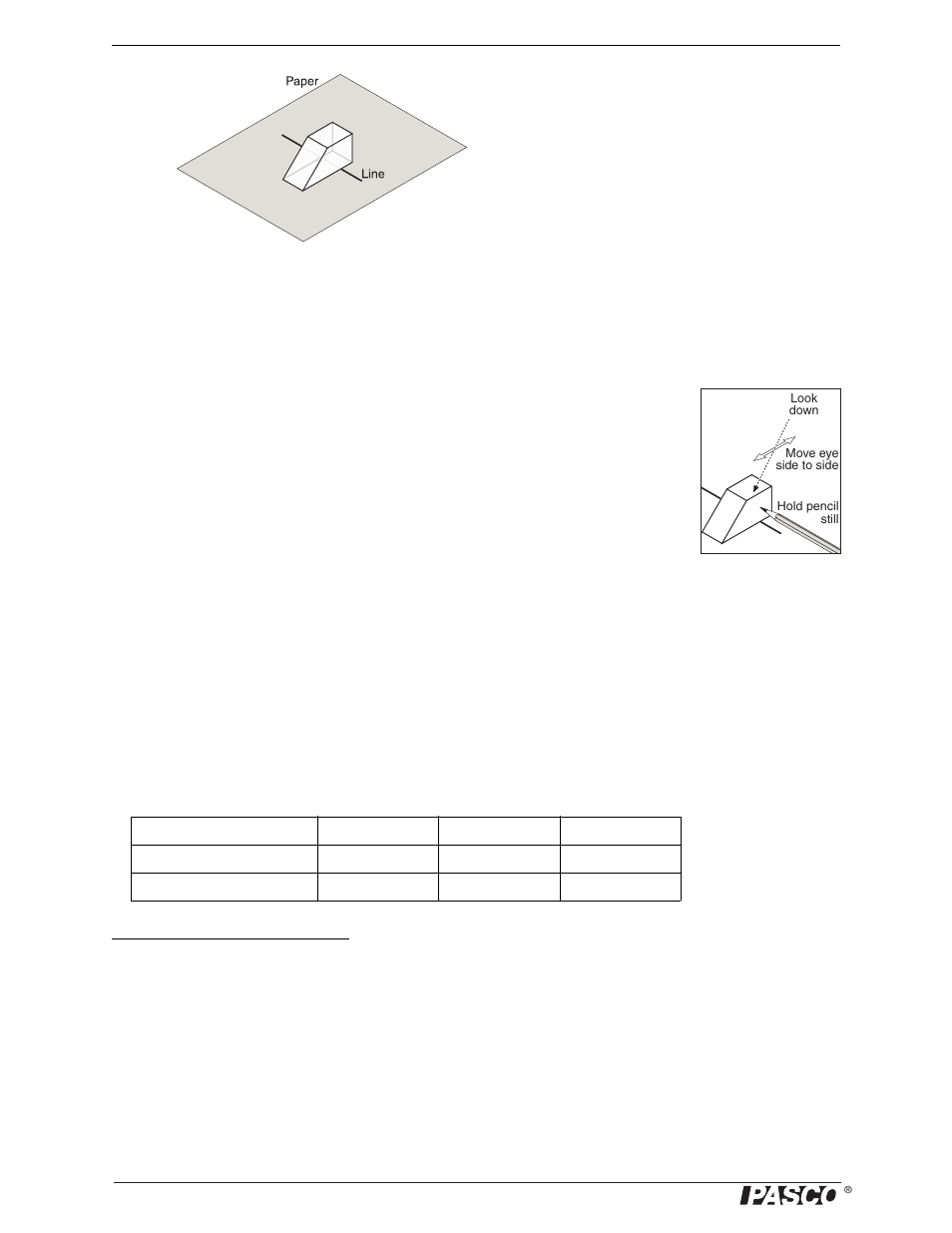 Analysis, Part 2: ray-tracing method procedure | PASCO OS-8515C Basic Optics System User Manual | Page 26 / 71