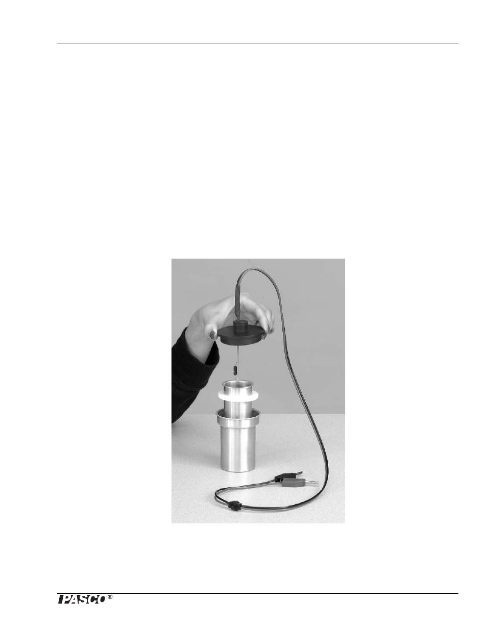 Equipment setup | PASCO ET-8499 Energy Transfer Calorimeter User Manual | Page 5 / 19